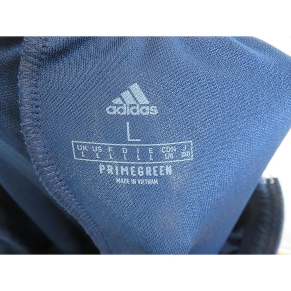 New York City FC Pants Mens Large Blue Adidas MLS Soccer Aeroready Warm Up Gym - Picture 10 of 14